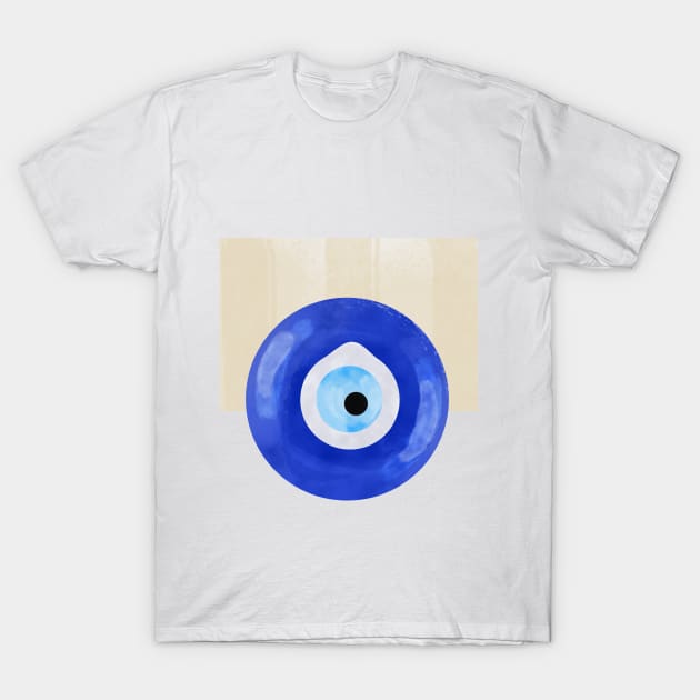 Evil Eye Pop Art T-Shirt by ArtsByNaty